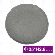 【HS】JA515 10吋陶面岩燒圓盤(沙礫)(6入/盒)