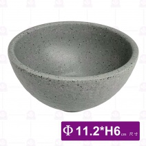 【HS】JA6022 陶面石紋小碗(沙礫)(24入/盒)