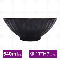 【Shunta金順代】原器雙色條紋菊型碗(12入/盒)