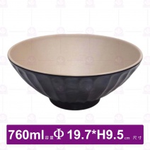 【Shunta金順代】原器雙色條紋菊型碗(24入/盒)