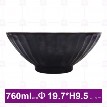 【Shunta金順代】原器雙色條紋菊型碗(24入/盒)