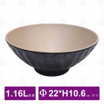 【Shunta金順代】原器雙色條紋菊型碗(24入/盒)