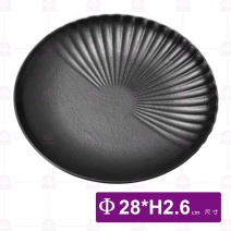 【Shunta金順代】原器黑色11吋圓盤(6入/盒)