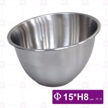 VKS15韓式萬用ST盆(銀)-15xH8cm