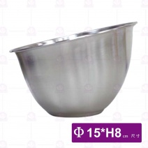 VKS15韓式萬用ST盆(銀)-15xH8cm