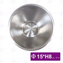 VKS15韓式萬用ST盆(銀)-15xH8cm