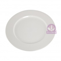 【大同磁器】P13111 10吋寬邊圓盤 25.5cm