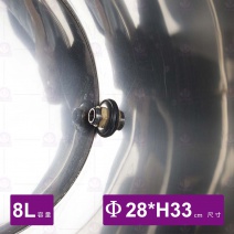 304白鐵保溫茶桶-8L/Φ28xH33cm