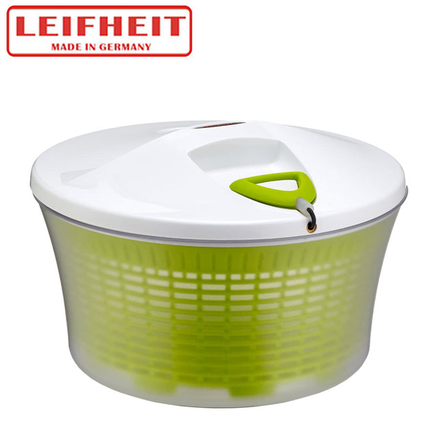 【德國LEIFHEIT】蔬果沙拉脫水器-綠色 21x15(h)cm