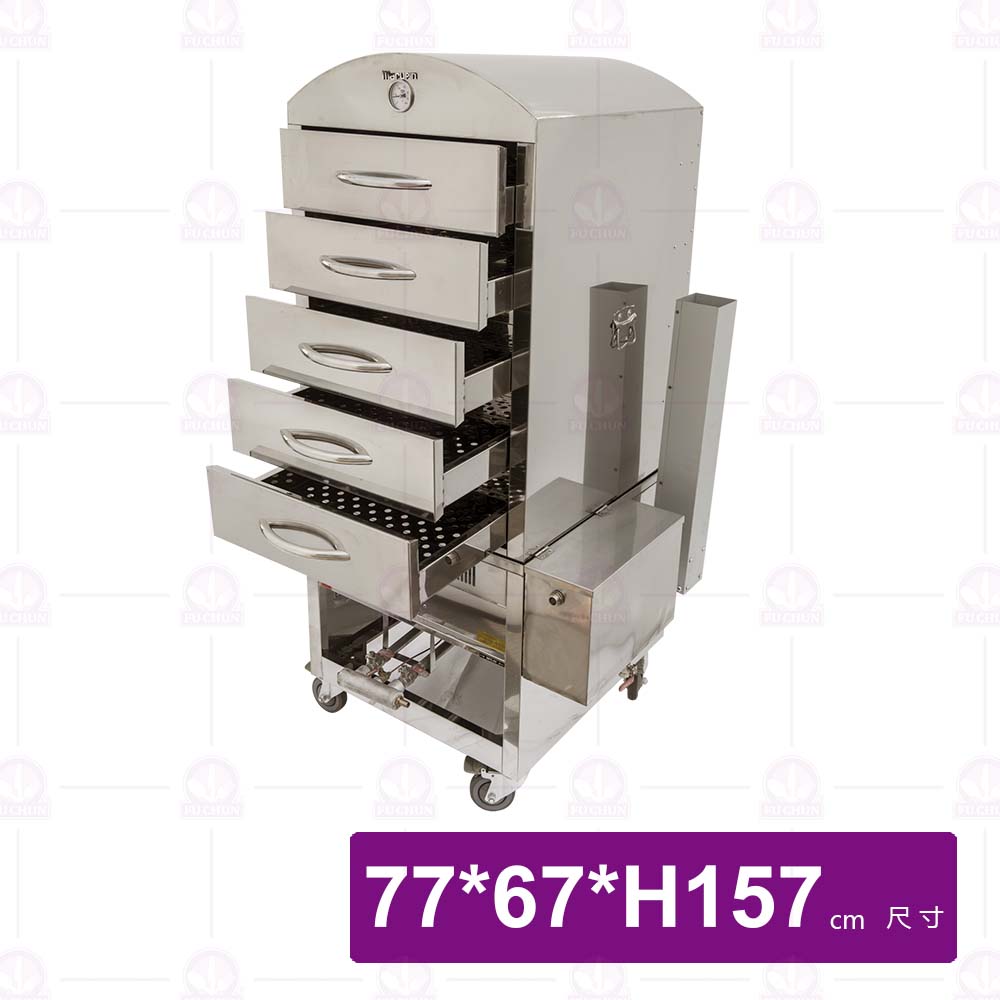 MPC-5V 自動進水五層蒸床 77x67x157cm