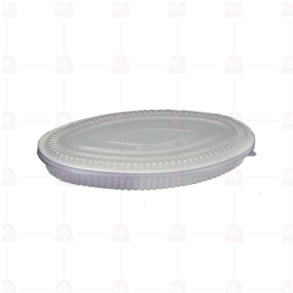 0302AB白 魚盤-內崁(底+蓋100入/箱)40x23xH5.55cm