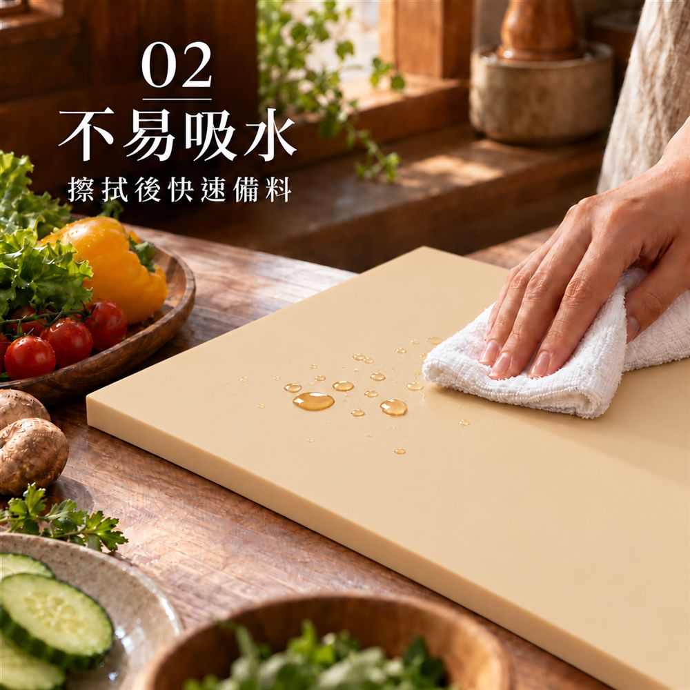 朝日 Cookin'Cut 橡膠砧板 日本製 不易吸水
